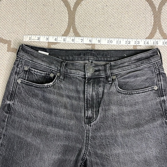 American Eagle Outfitters Dark Gray Women's Boot Cut Jeans - Picture 4 of 12